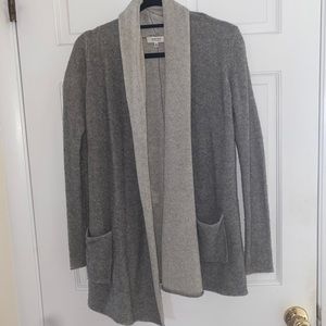 Grey cardigan